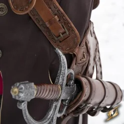 Epic Armoury Baldric Seven Mers, Marron -L'Épée Noble Soldes baldric seven mers marron 2