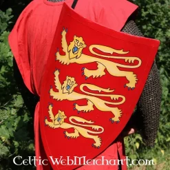 Deepeeka Bouclier Avec Héraldique Anglaise Grande -L'Épée Noble Soldes bouclier avec heraldique anglaise grande 2