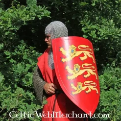 Deepeeka Bouclier Avec Héraldique Anglaise Grande -L'Épée Noble Soldes bouclier avec heraldique anglaise grande 3