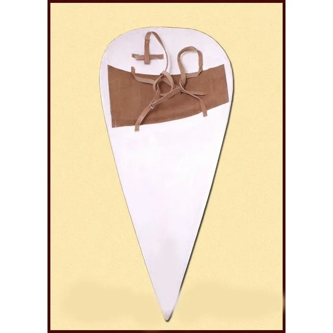 Deepeeka Bouclier Normand, Blanc 4 Deepeeka Bouclier Normand, Blanc – Image 2