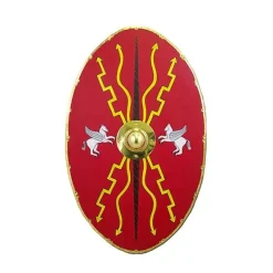 Deepeeka Bouclier Ovale D'auxiliaire Romain