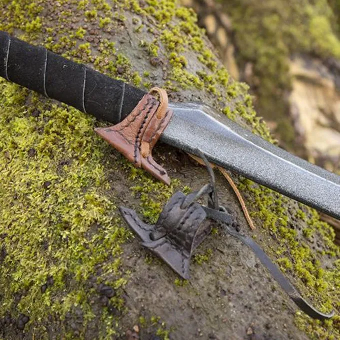 Epic Armoury Crochet étui En Cuir Pour épée LARP, Noir 5 Epic Armoury Crochet étui En Cuir Pour épée LARP, Noir – Image 3