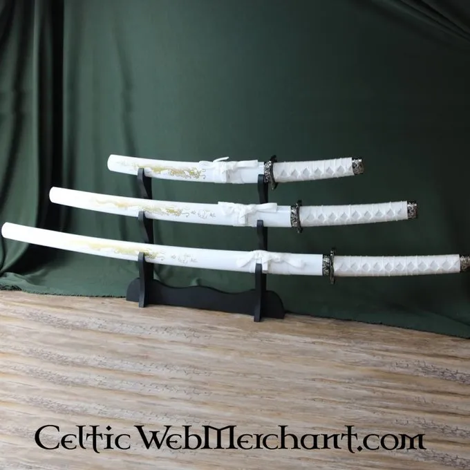 Dragon Blanc Katana, Wakizashi Et Tanto 6 Dragon Blanc Katana, Wakizashi Et Tanto – Image 4