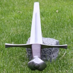 Epée à Une Main Et Demi, Darren, Battle-ready, Cuir Marron -L'Épée Noble Soldes epee a une main et demi darren battle ready cuir m 2