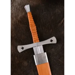 Deepeeka Épée à Une Main Et Demi Du XVe Siècle Shrewsbury, Mi-tranchante -L'Épée Noble Soldes epee a une main et demi du xve siecle shrewsbury m 5