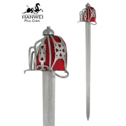 Hanwei Epée Broadsword à Garde En Panier, Andrew Ferrara