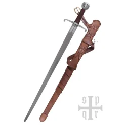 SPQR Épée Médiévale à Une Main 1310, Royal Armoury, Battle-ready (émoussé 3 Mm) -L'Épée Noble Soldes epee medievale a une main 1310 royal armoury battl 1