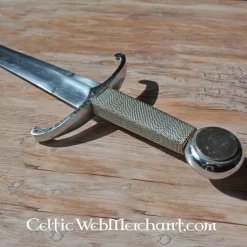 Deepeeka Épée Médiévale Avec Garde Croisée Courbée -L'Épée Noble Soldes epee medievale avec garde croisee courbee 2