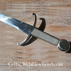 Deepeeka Épée Médiévale Avec Garde Croisée Courbée