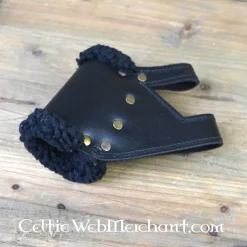 Epic Armoury LARP Porte-épée Avec Garnitures De Fourrure, De Cuir Et De La Main Gauche -L'Épée Noble Soldes larp porte epee avec garnitures de fourrure de cui 2