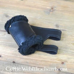 Epic Armoury LARP Porte-épée Avec Garnitures De Fourrure, De Cuir Et De La Main Gauche -L'Épée Noble Soldes larp porte epee avec garnitures de fourrure de cui 3