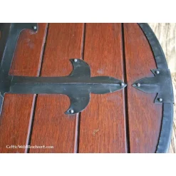 Deepeeka Rondache à Croix, En Bois -L'Épée Noble Soldes rondache a croix en bois 3