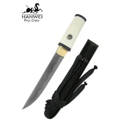 Hanwei Tanto De Formation , Battle-ready (émoussé 3 Mm) -L'Épée Noble Soldes tanto de formation battle ready emousse 3 mm 1